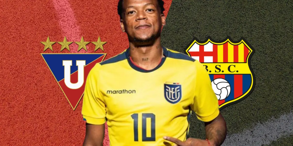 Romario Ibarra jugador ecuatoriano