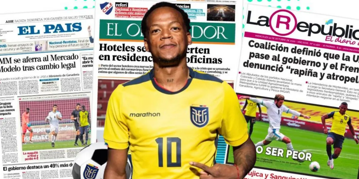 Romario Ibarra jugador ecuatoriano