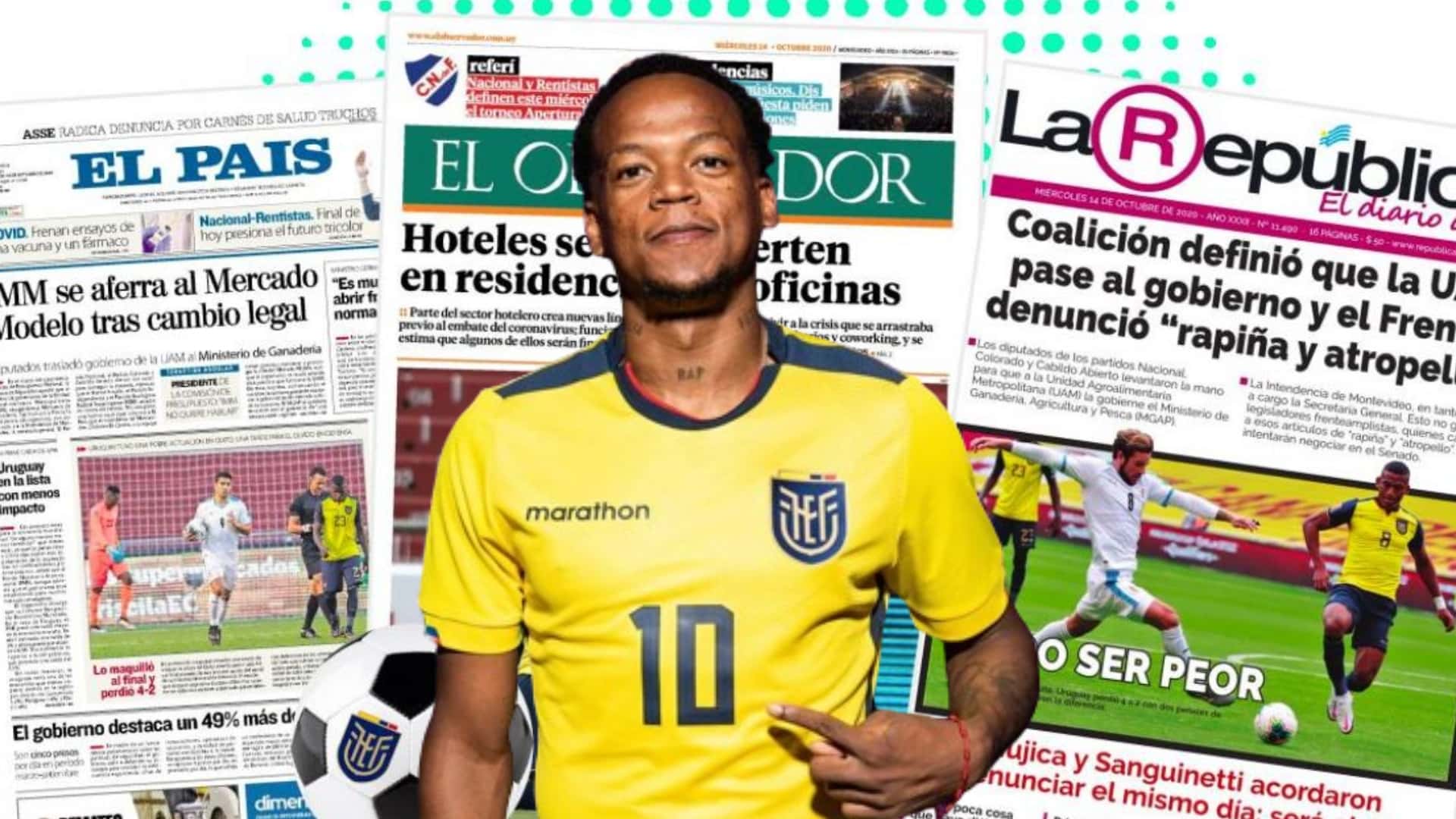 Romario Ibarra jugador ecuatoriano
