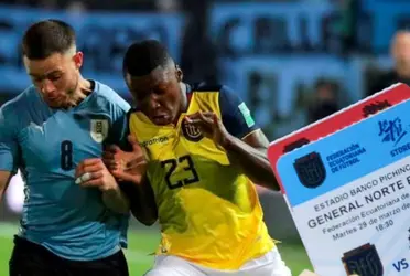 Se oficializa el número de boletos que ya se han vendido para el partido entre Ecuador y Uruguay