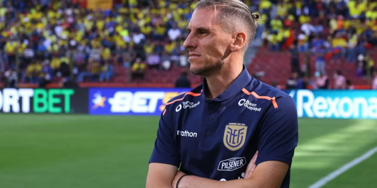 Sebastián Beccacece entrenador de Ecuador