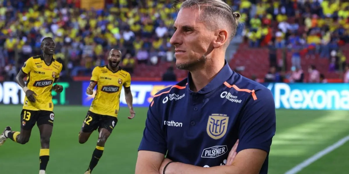 Sebastián Beccacece / Foto de: Nación Fútbol Ecuador