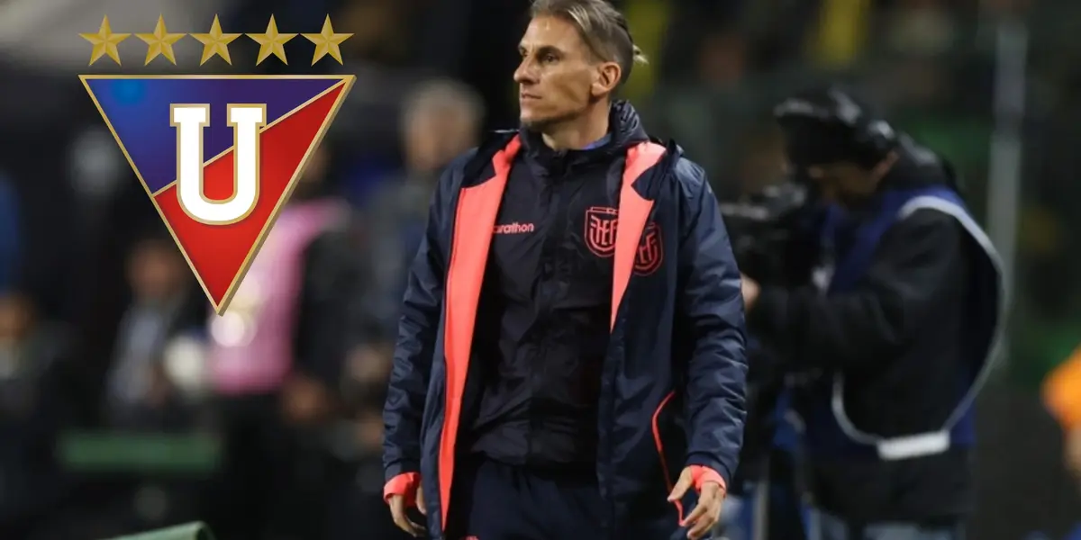 Sebastián Beccacece / Foto de: Nación Fútbol Ecuador