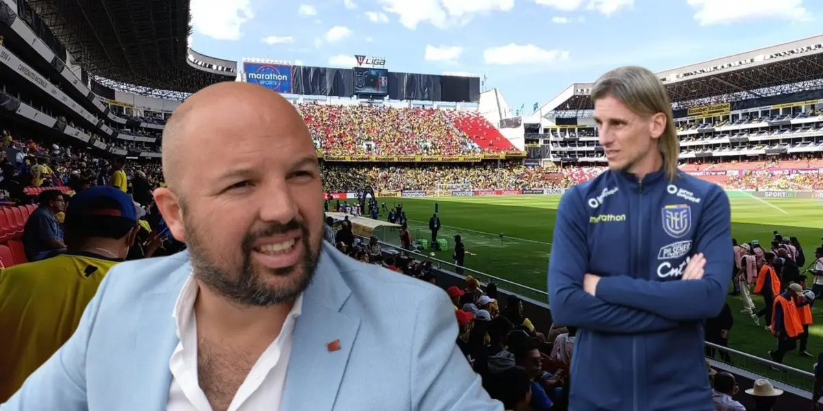 Sebastián Beccacece / Foto de: Nación Fútbol Ecuador