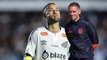 Sebastián Beccacece-Neymar / Foto: El Futbolero Ecuador