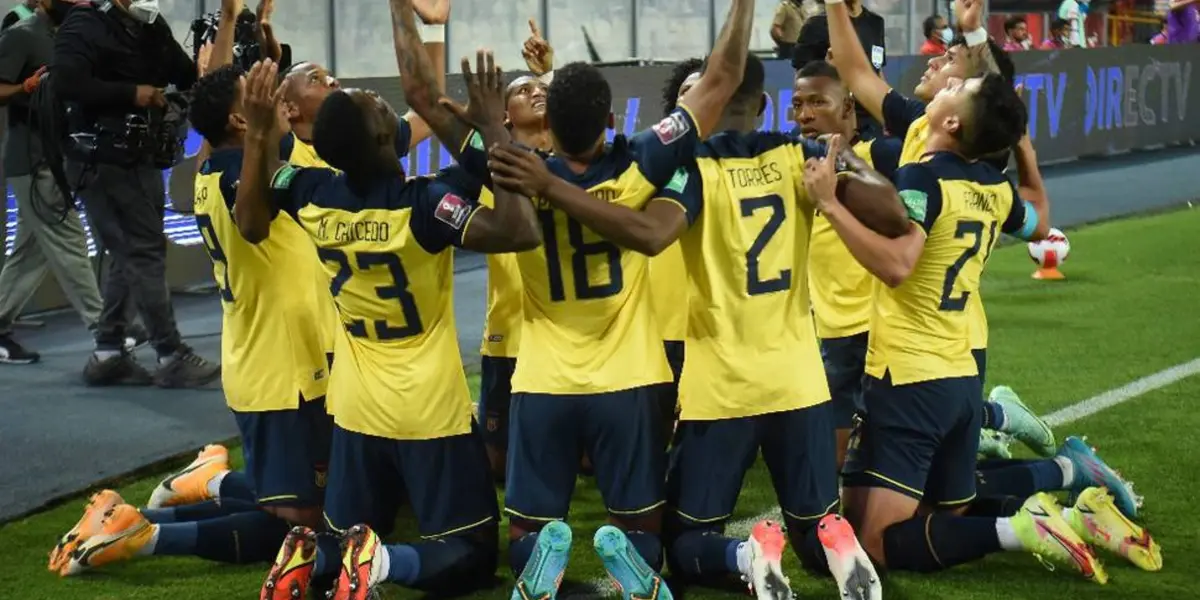 Selección del Ecuador. FOTO: StudioFutbol