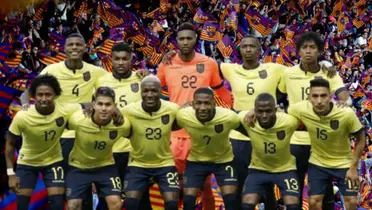 Selección ecuatoriana y FC Barcelona