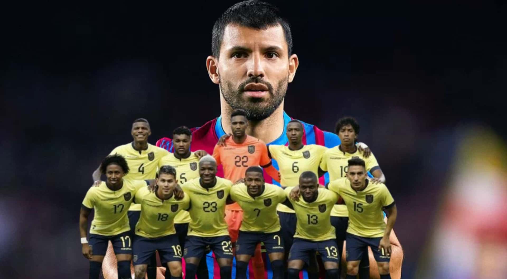 Sergio Aguero y la selección ecuatoriana
