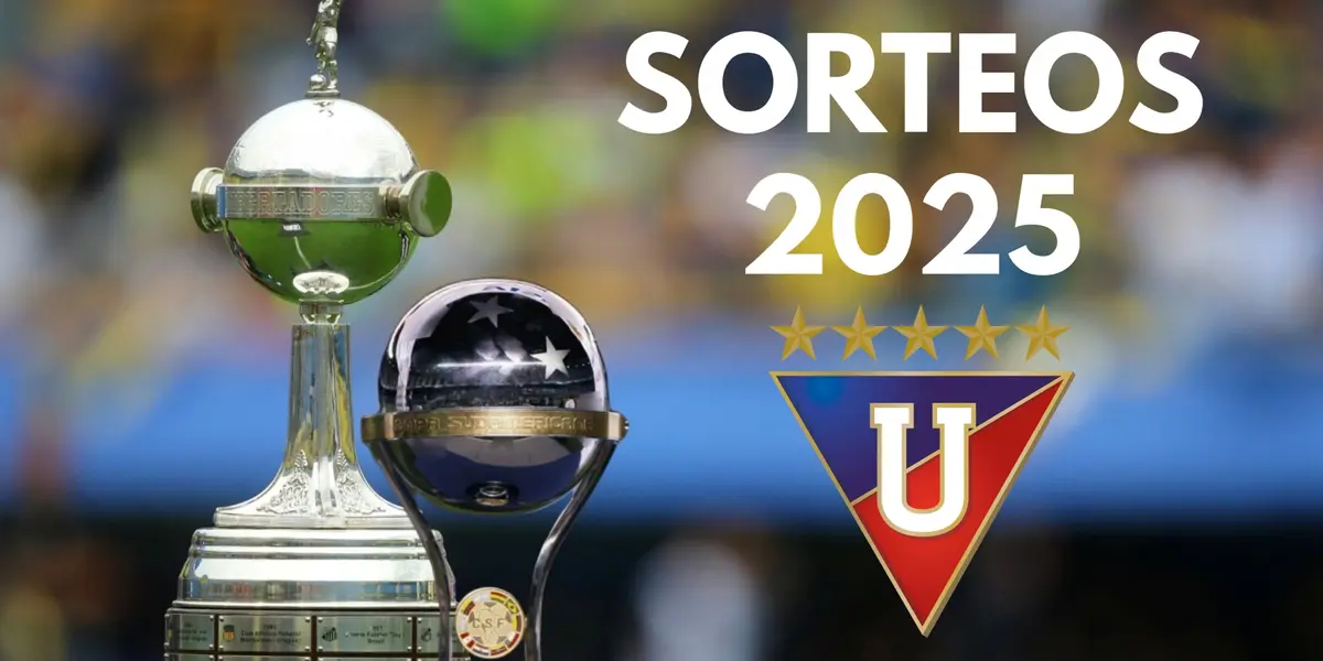 Sorteos Copa Libertadores y Sudamericana. Foto: Diario la Hora