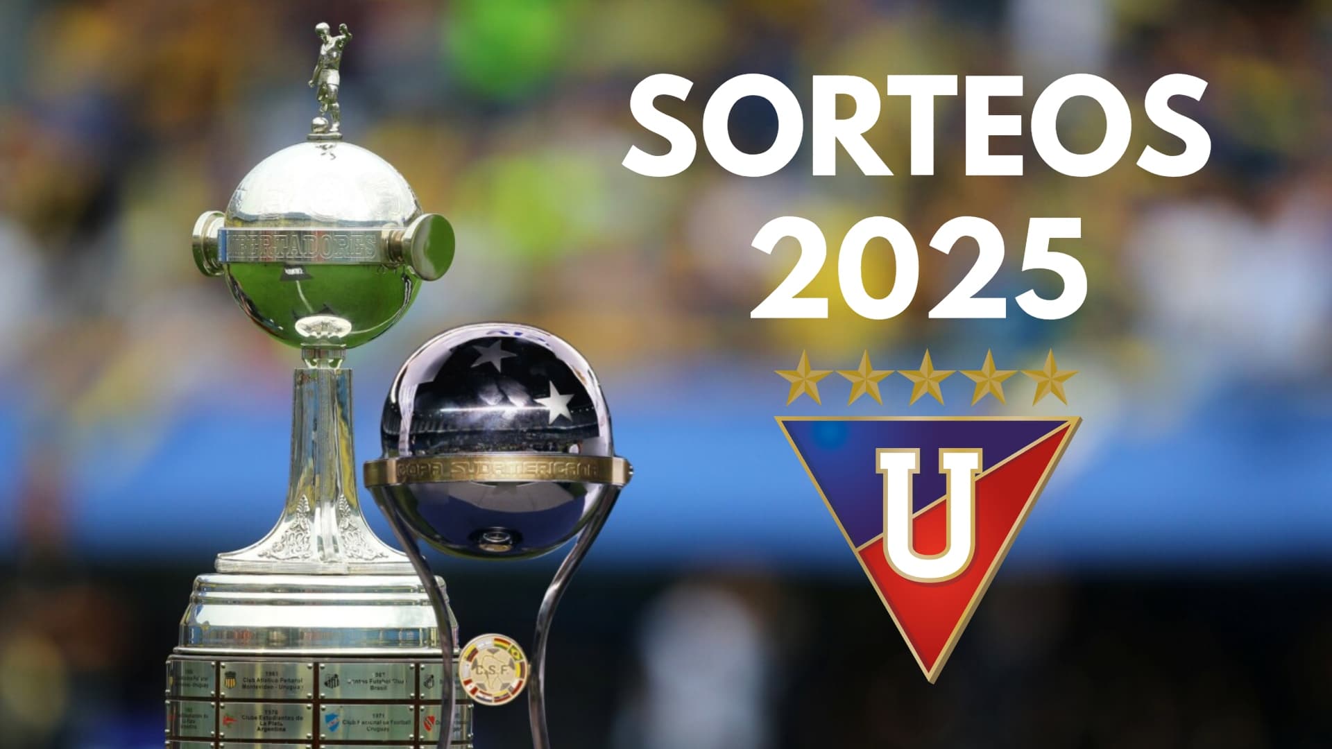 Sorteos Copa Libertadores y Sudamericana. Foto: Diario la Hora