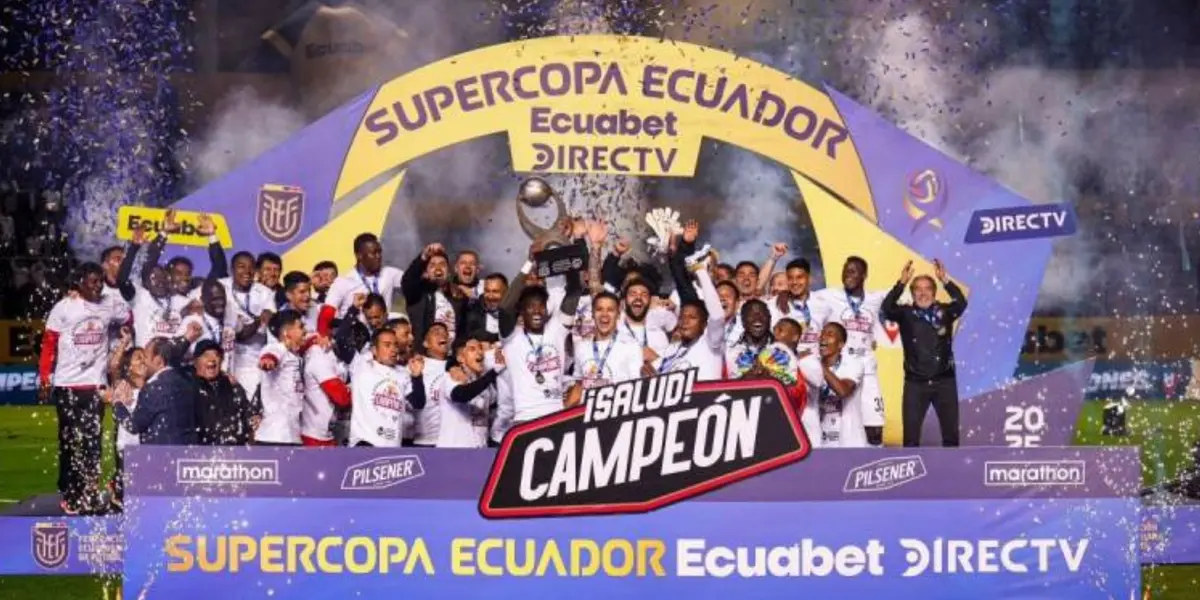 SUPERCOPA ECUADOR. Foto: Studiofútbol