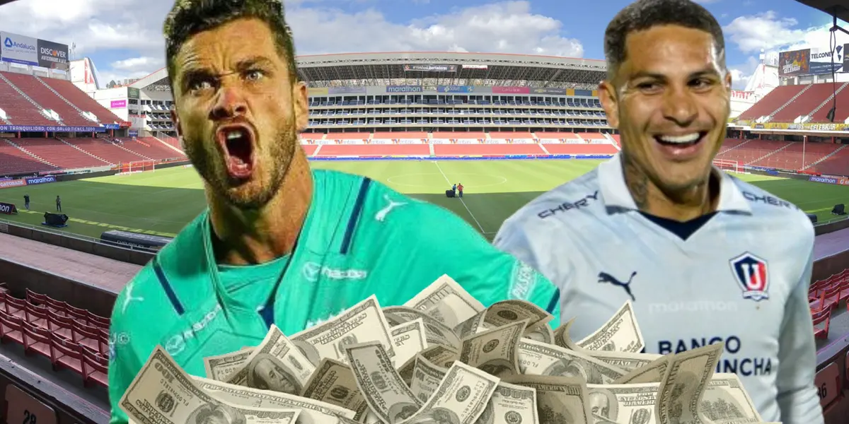 Tomás Molina y Paolo Guerrero