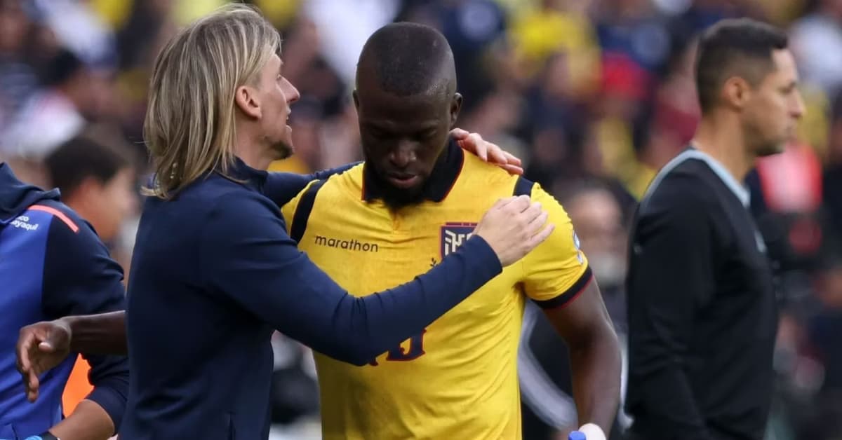 Sebastián Beccacece defendió a Enner Valencia y explicó por qué fue el delantero titular de Ecuador